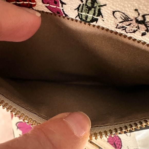 Coach CT258 Mini Rowan File Bag/Matching Wristlet with Creature Print - Picture 7 of 12